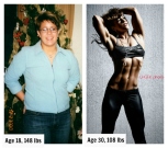 Before Weight Collage